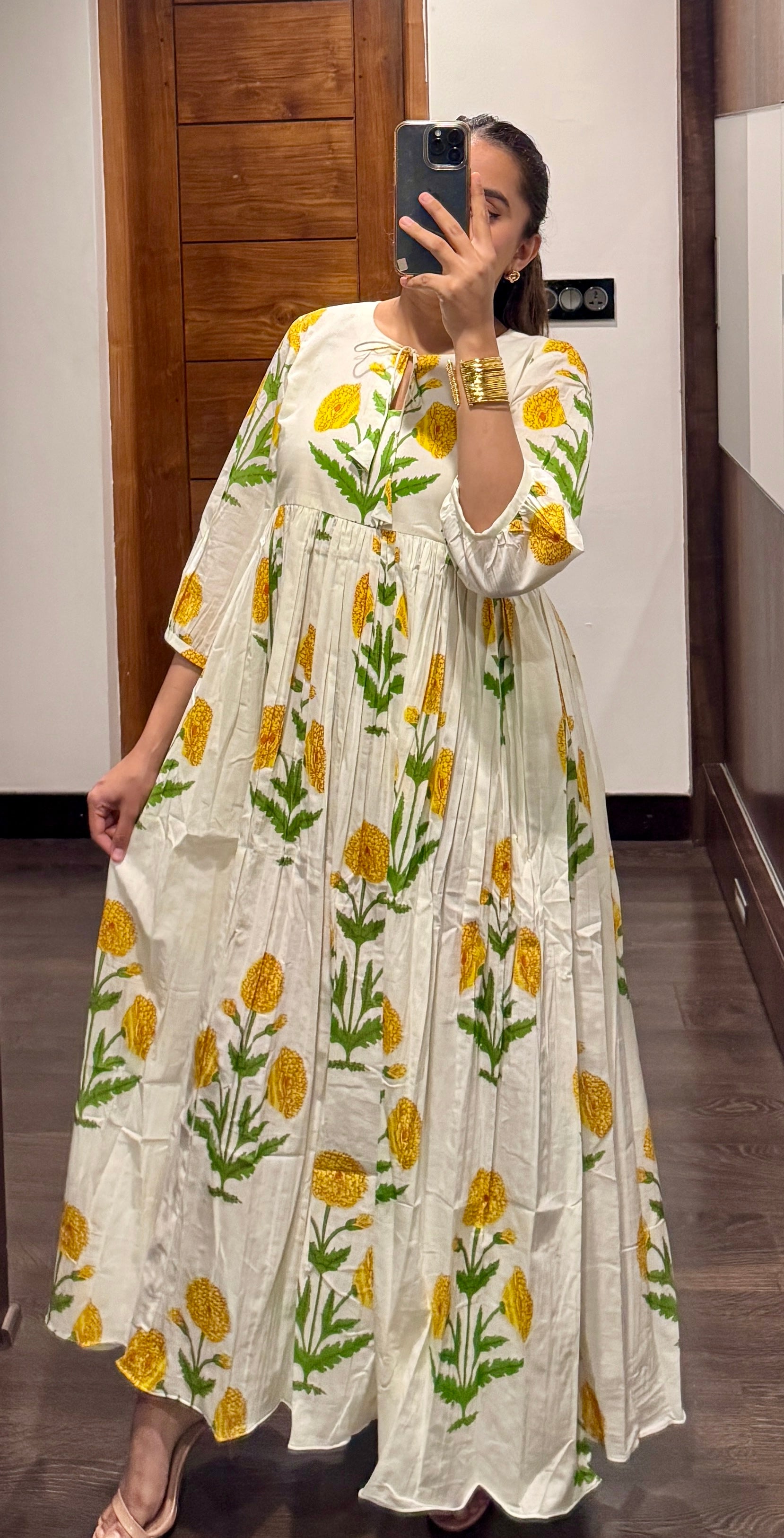 Sunflower Maxi Dress