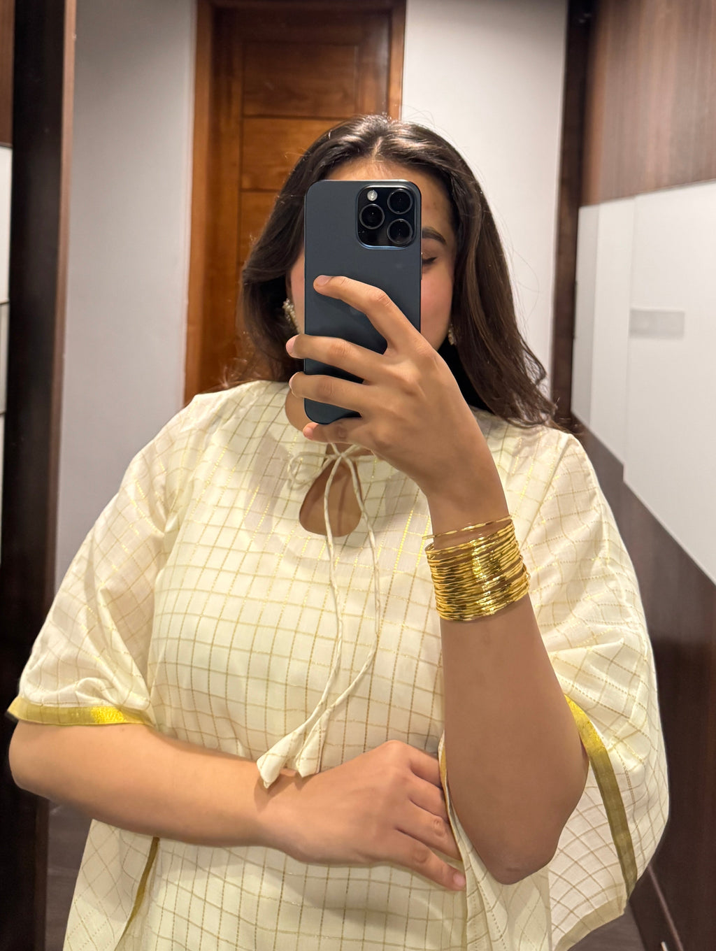 Checks Kaftan