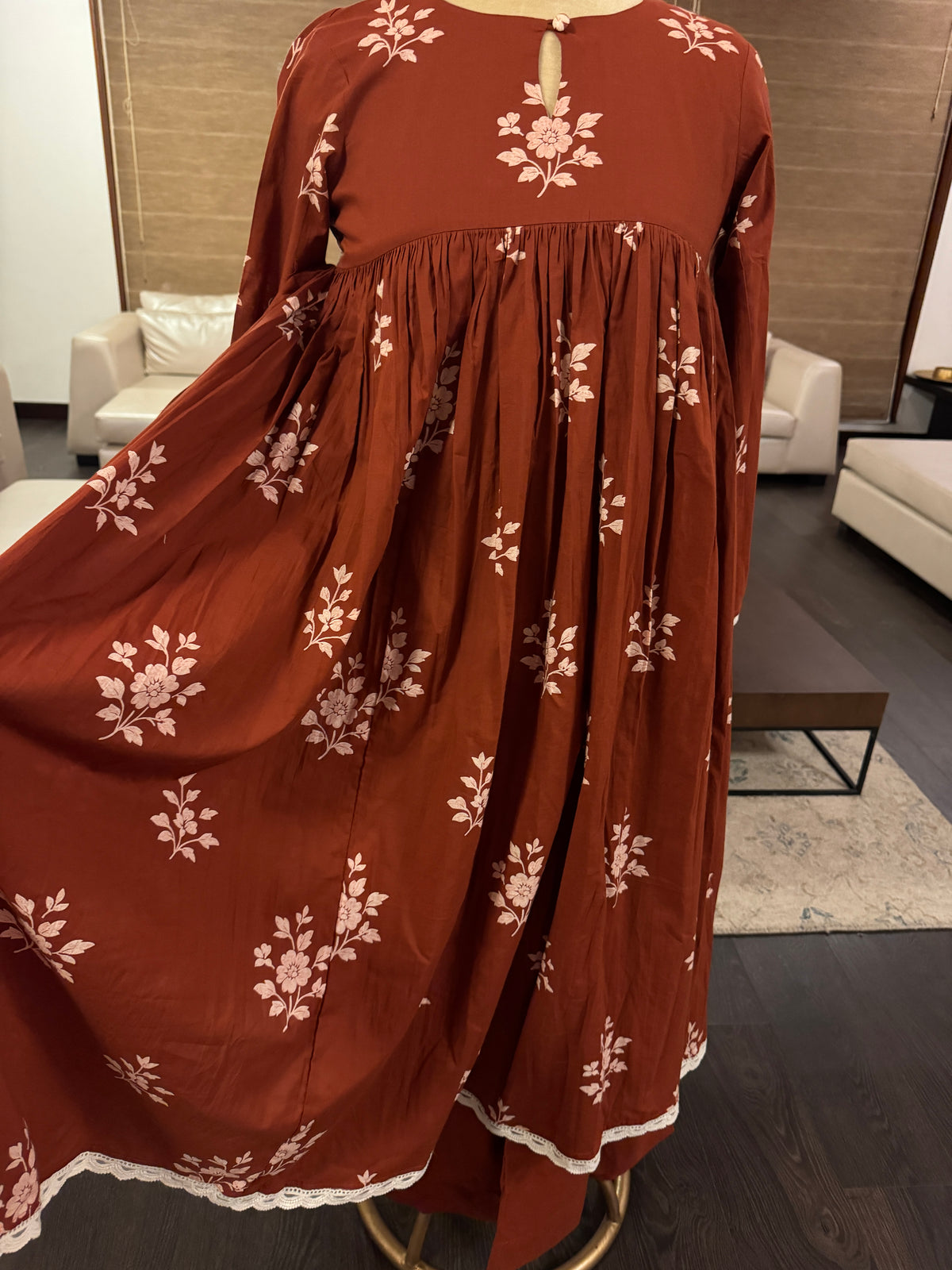 Nia Rust Orange Set