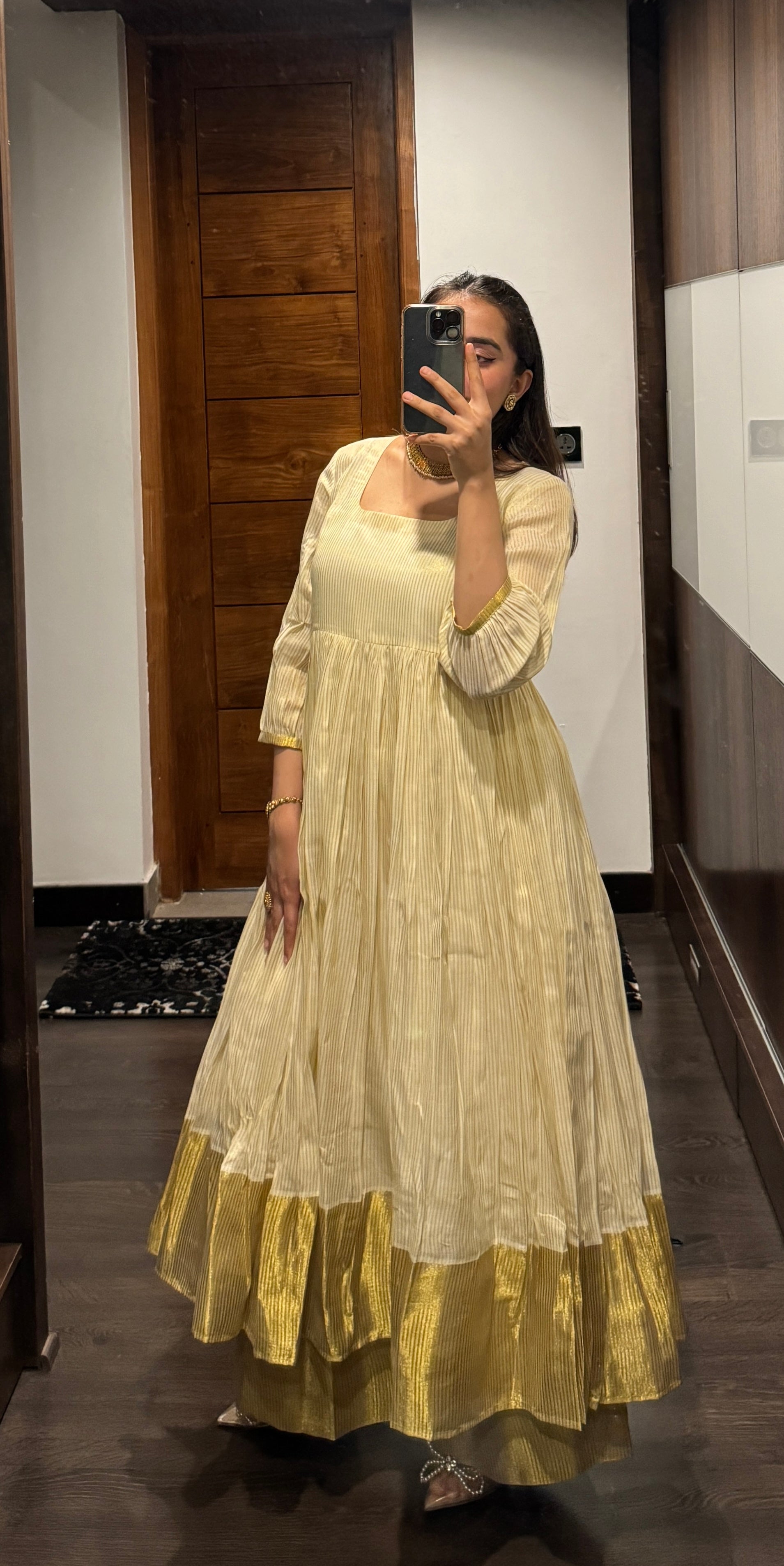 Onam Kasavu 2 pc set