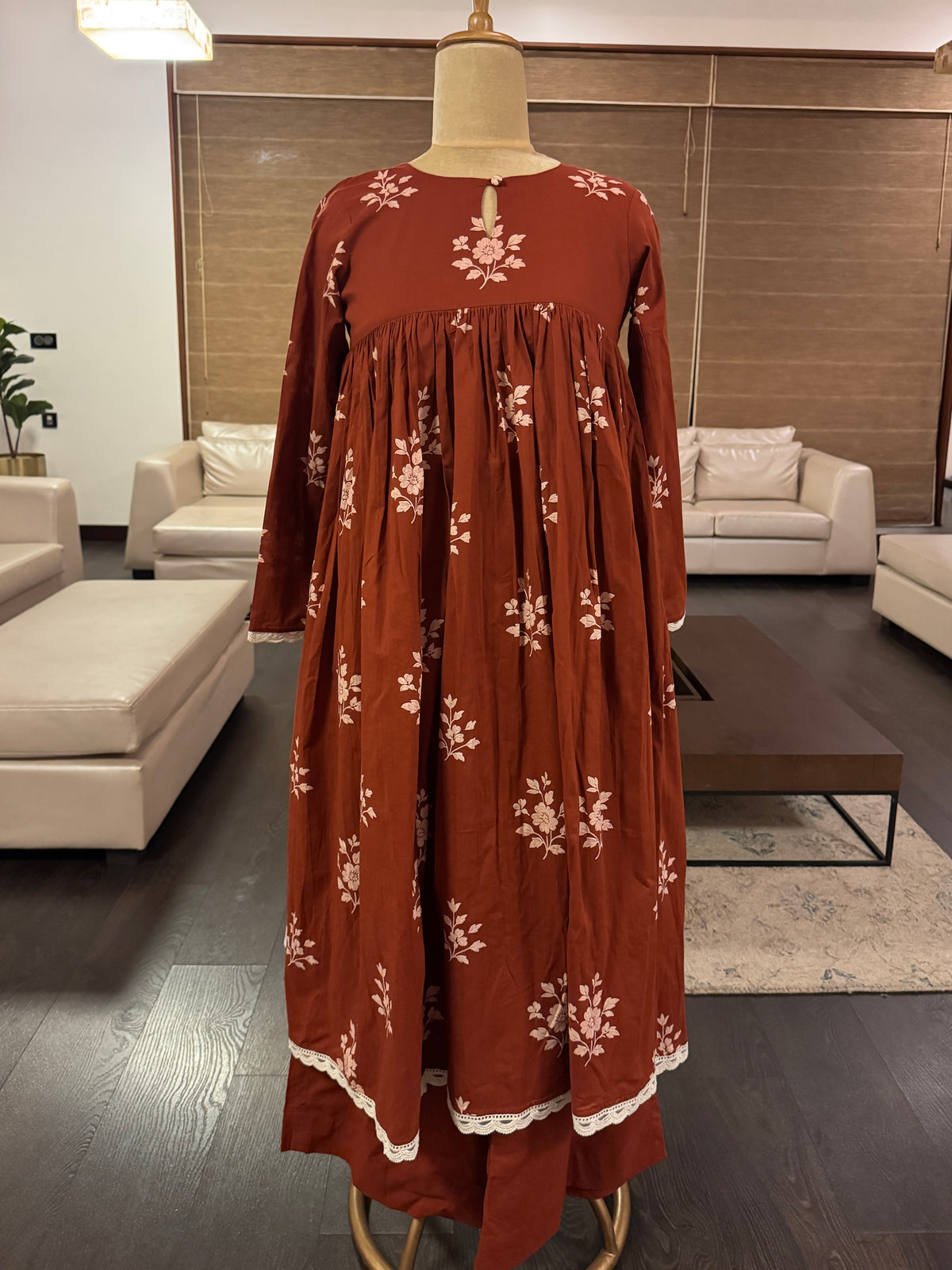 Nia Rust Orange Set