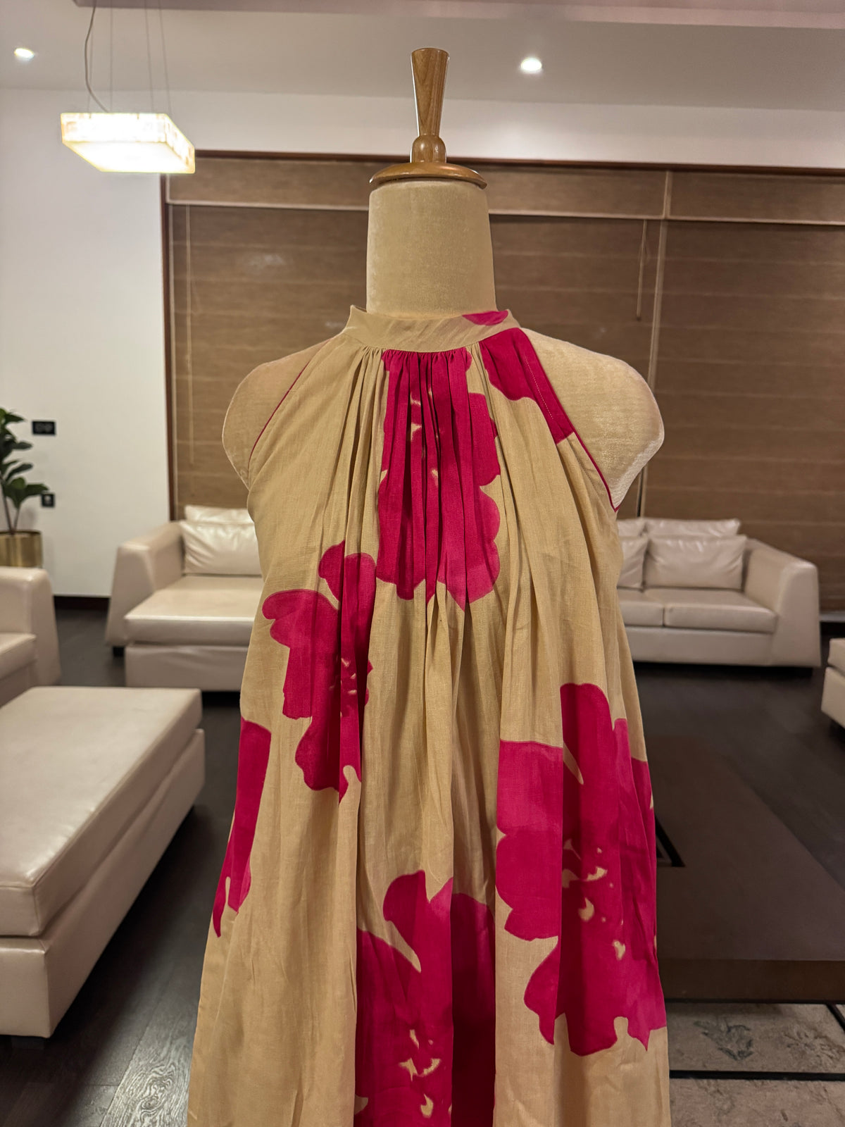 Bloom halter Dress