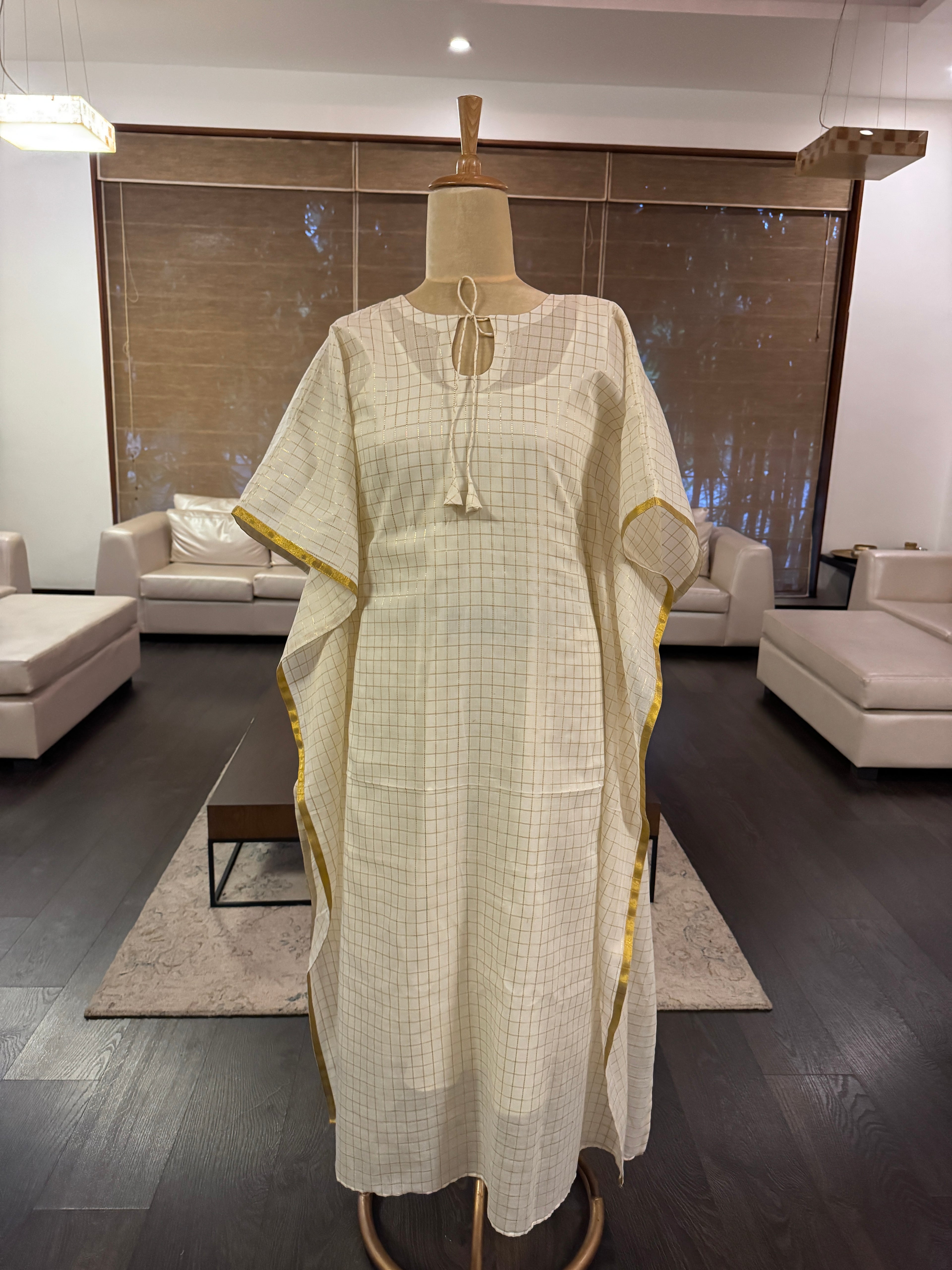 Checks Kaftan