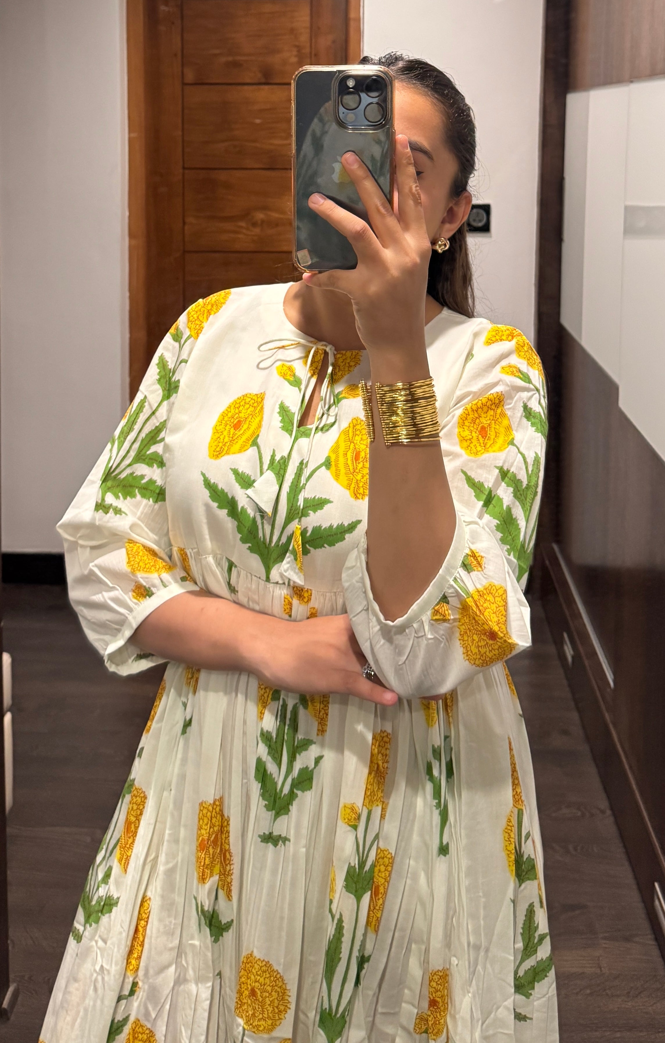 Sunflower Maxi Dress