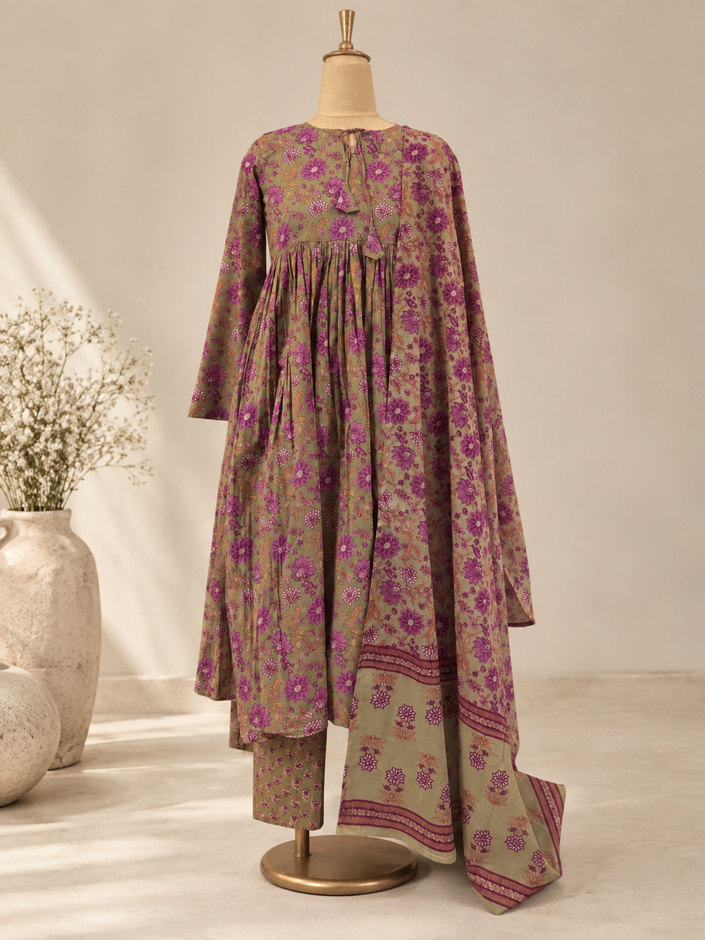 Purple sage set